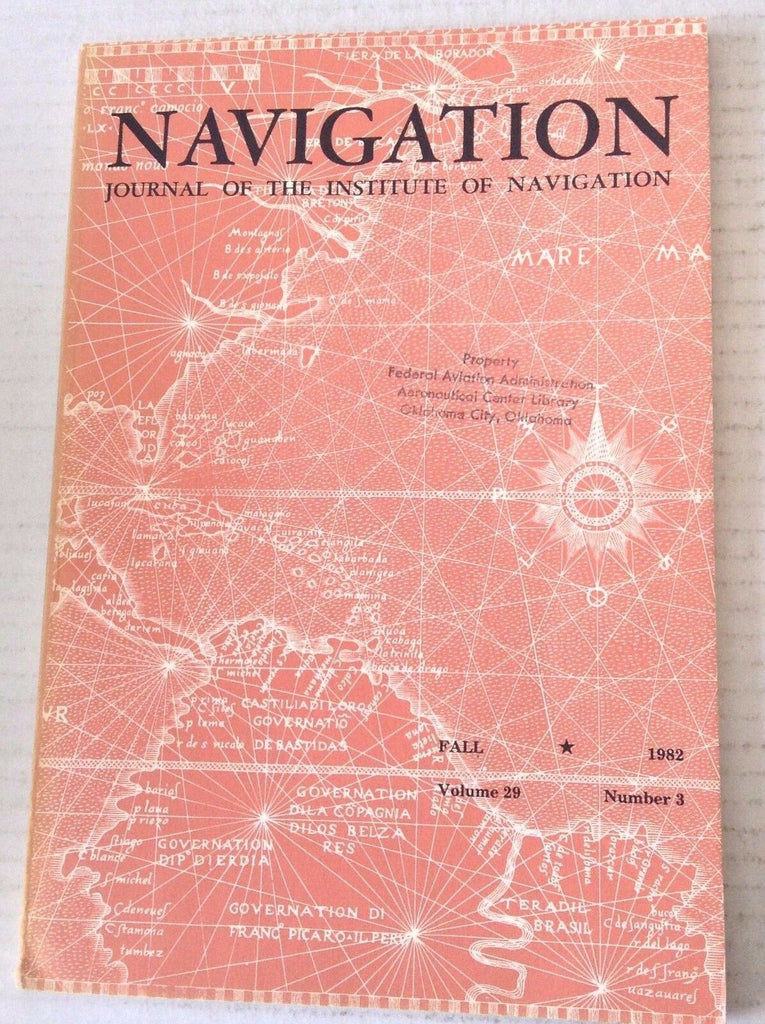 Navigation Magazine Operations In Bright Star Fall 1982 FAL 042817nonrh