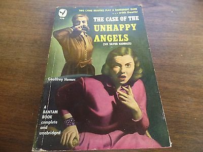 The Case of Unhappy Angels Geoffrey Homes 1944 Mystery Novel 122915ame