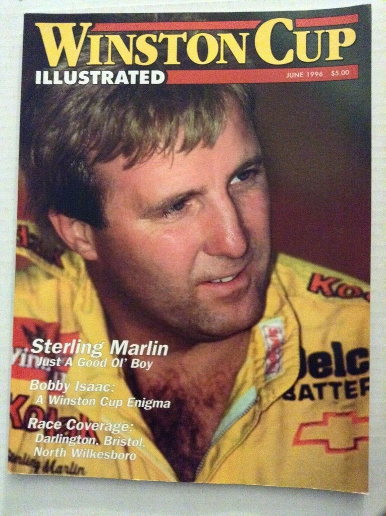 Winston Cup Illustrated Sterling Marlin Bobby Isaac June 1996 082819nonrh