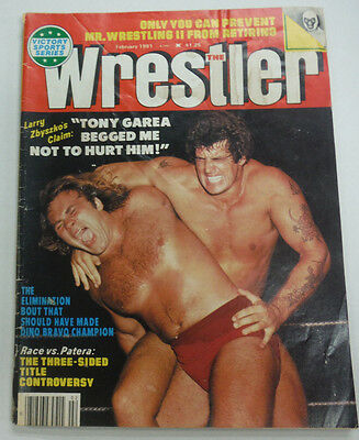 Wrestler Magazine Tony Garea & Dino Bravo February 1981 062615R2