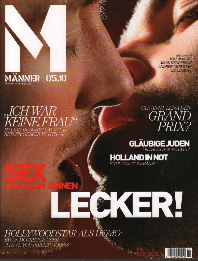 Manner German Gay Interest Magazine May 2010 Ewan McGregor 030420AME