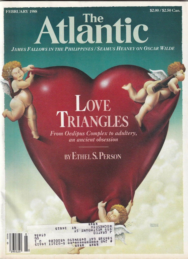 The Atlantic Magazine Love Triangles February 1988 080619nonr