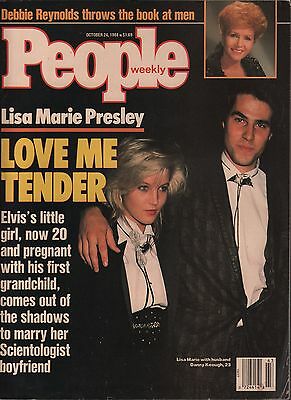 People Weekly October 24 1988 Lisa Marie Presley, Danny Keough VG 012816DBE