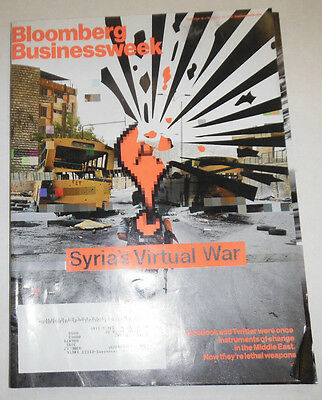 Bloomberg Businessweek Magazine Syria's Virtual War November 2012 101414R