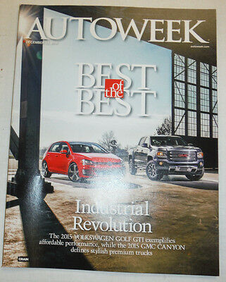 Autoweek Magazine Best Of The Best Industrial Revolution December 2014 010615R2