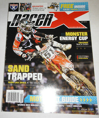 Racer X Magazine Monster Energy Cup & Sand Trapped January 2013 071714R1