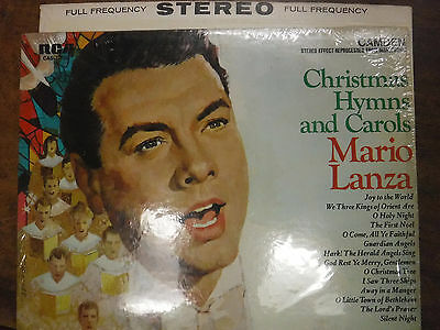 Christmas Hymns and Carols Mario Lanza 33RPM 042816 TLJ