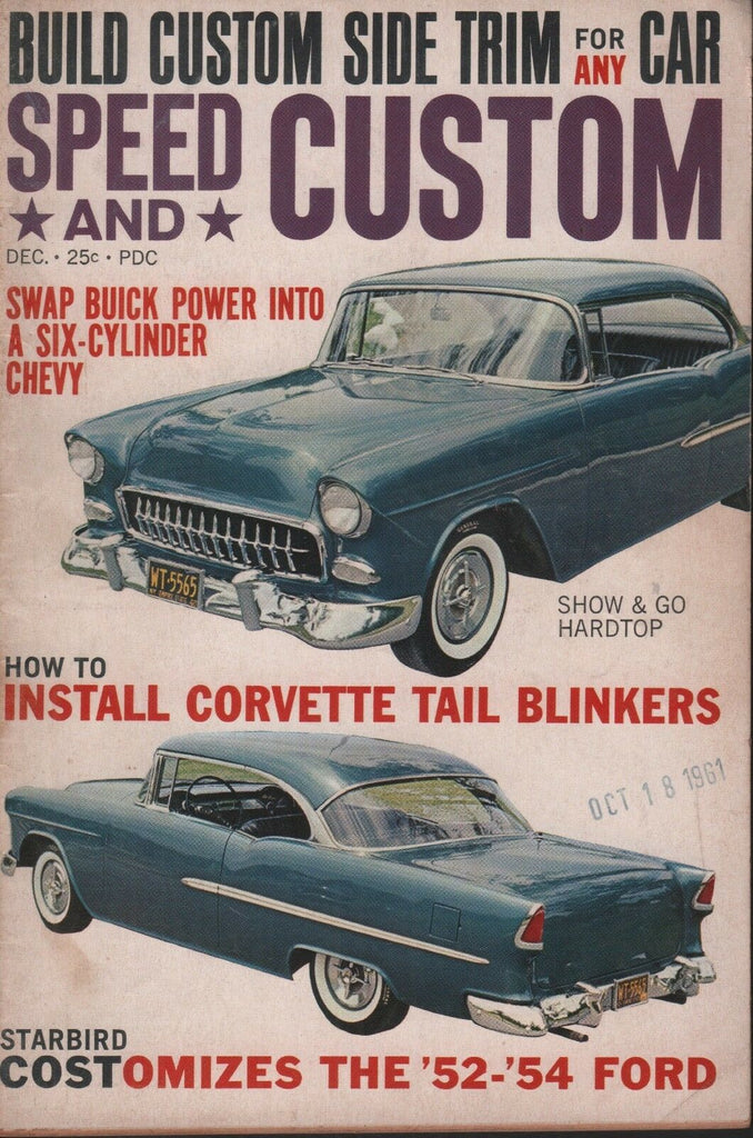 Rodding and Re-Styling December 1961 Irwin Stein HS Skalet 082118DBE