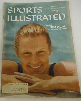 Sports Illustrated Magazine Becky Collins July 1959 072514R