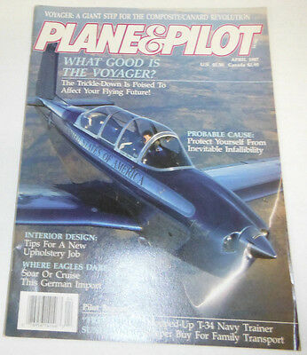 Plane & Pilot Magazine What Good Is The Voyager April 1987 080514R