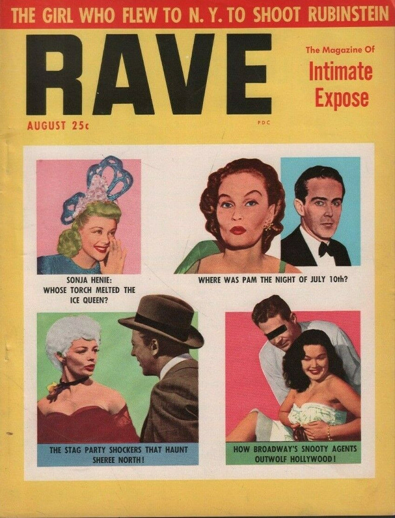 Rave August 1955 Sonja Henie Sheree North Serge Rubinstein 070519DBE2