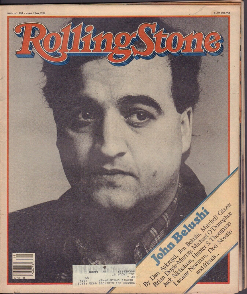 Rolling Stone April 29 1982 John Belushi w/ML 122116DBE