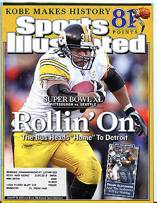 Sports Illustrated Magazine January 30 2006 Super Bowl XL EX 071916jhe