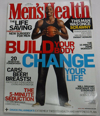 Men's Health Magazine Dwight Howard Cover 2 Of 2 April 2010 081715R