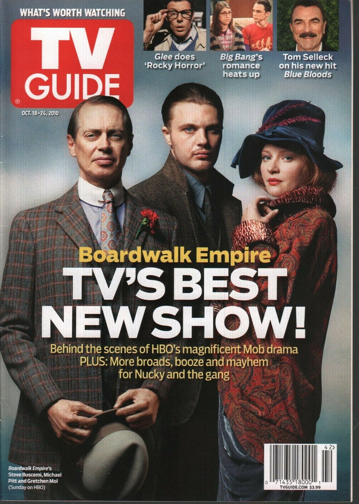 TV Guide Oct 18-24 2010 Steve Buscemi Michael Pitt Gretchen Mol 022120AME
