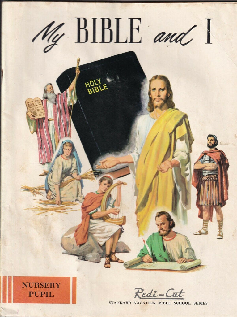 My Bible And I Mag Bible School Activity Book USED 090319nonr