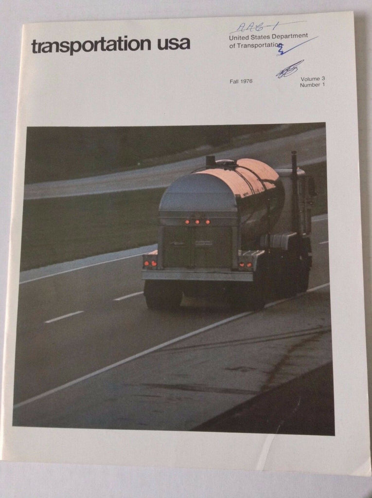Transportation USA Magazine Preserving The Cities Fall 1976 FAL 050517nonrh