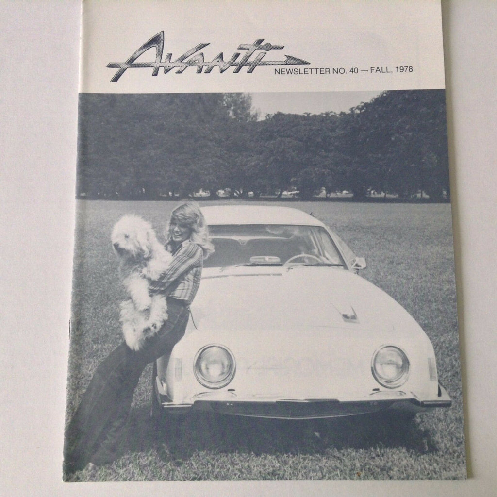 Avanti Magazine Overheating Problems Fall 1978 No.40 052217nonrh