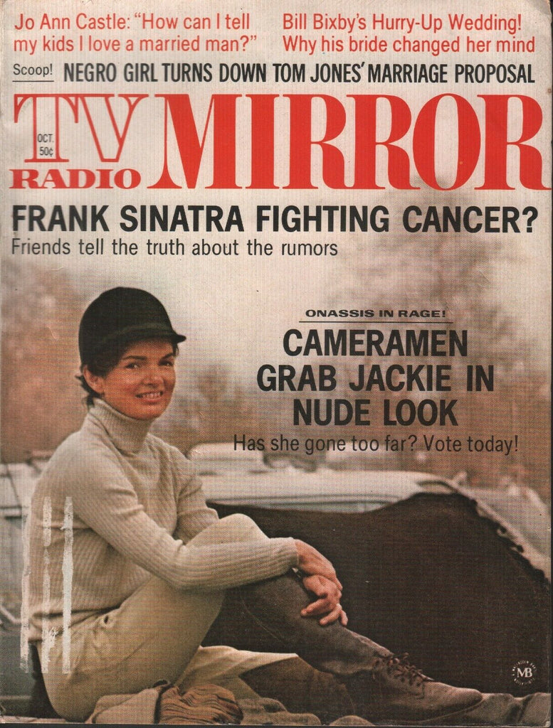 TV Radio Mirror October 1971 Jackie Kennedy Onassis Jo Ann Castle 071019AME
