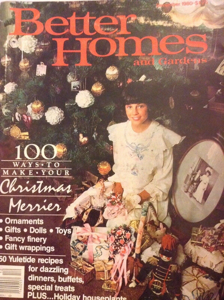 Better Homes And Gardens Magazine Christmas December 1980 101217nonrh
