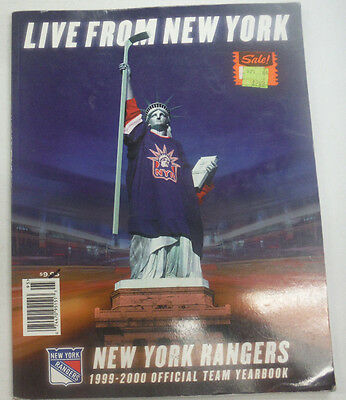 New York Ranger Magazine Live From New York 2000 Official Yearbook 061615R