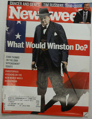 Newsweek Magazine Evan Thomas Christopher Hitchens June 2008 052615R2