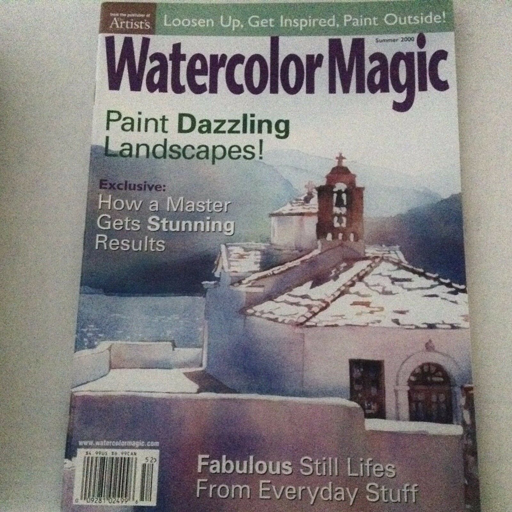 Watercolor Magic Magazine How To Get Stunning Results Summer 2000 061717nonrh2