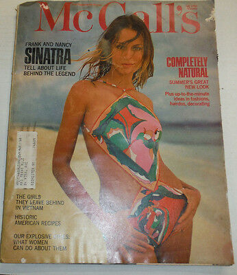McCall's Magazine Frank And Nancy Sinatra July 1968 122014R