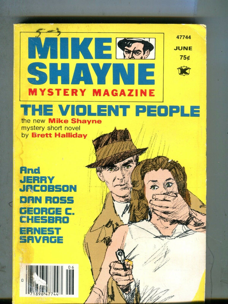 Mike Shayne Mystery Magazine June 1977 The Violent People 070117nonjhe