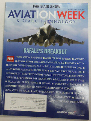 Aviaiton Week Magazine Rafale's Breakout June 2015 081515R