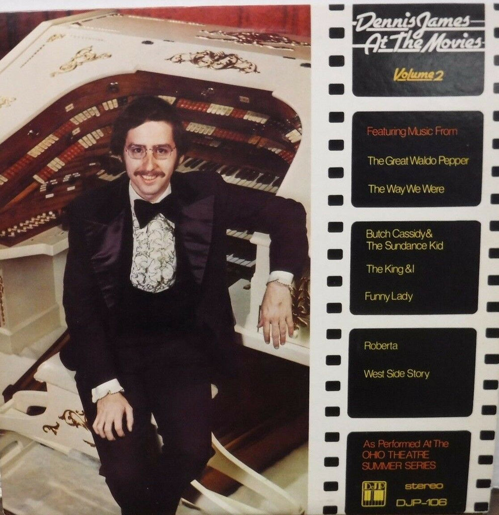 Dennis James at the Movies Vol 2 33RPM DJP-106 012117LLE