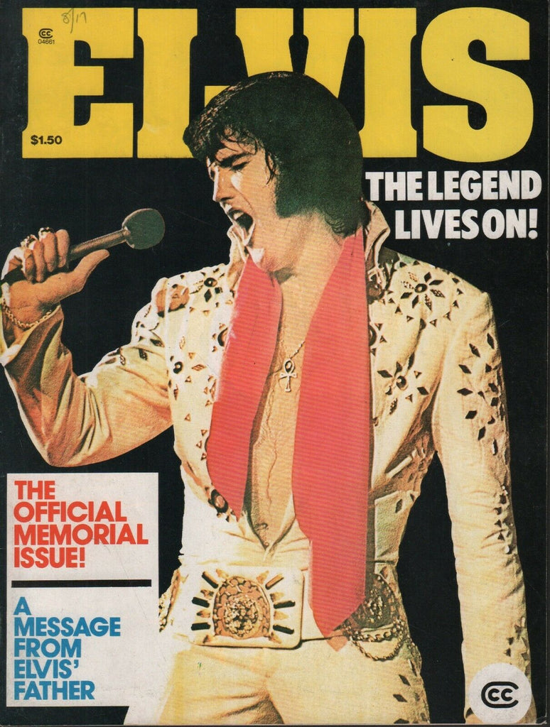 Elvis the Legend Lives on 1977 Memorial Issue Elvis Presley 032619DBE