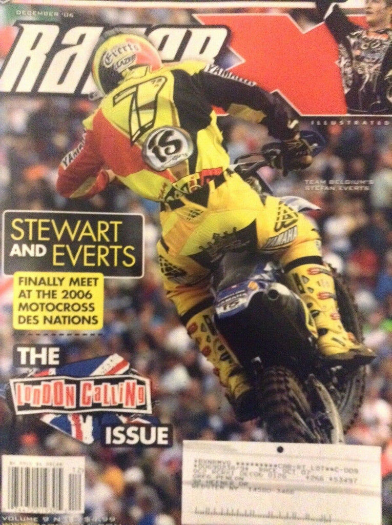 Racer X Magazine Stefan Everts James Stewart December 2006 121818nonrh2