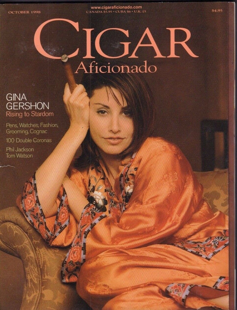 Cigar Aficionado Magazine October 1998 Gina Gershon 102916DBE