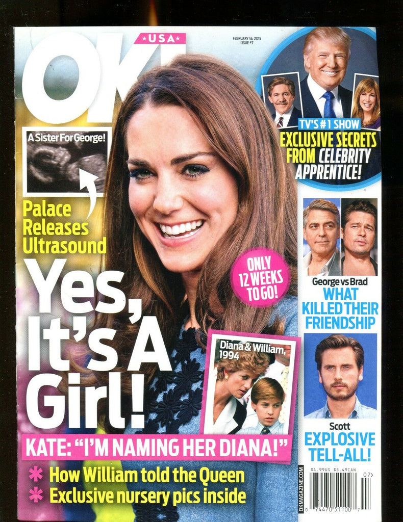 Ok! Magazine February 16 2005 Kate Middleton EX No ML 122316jhe