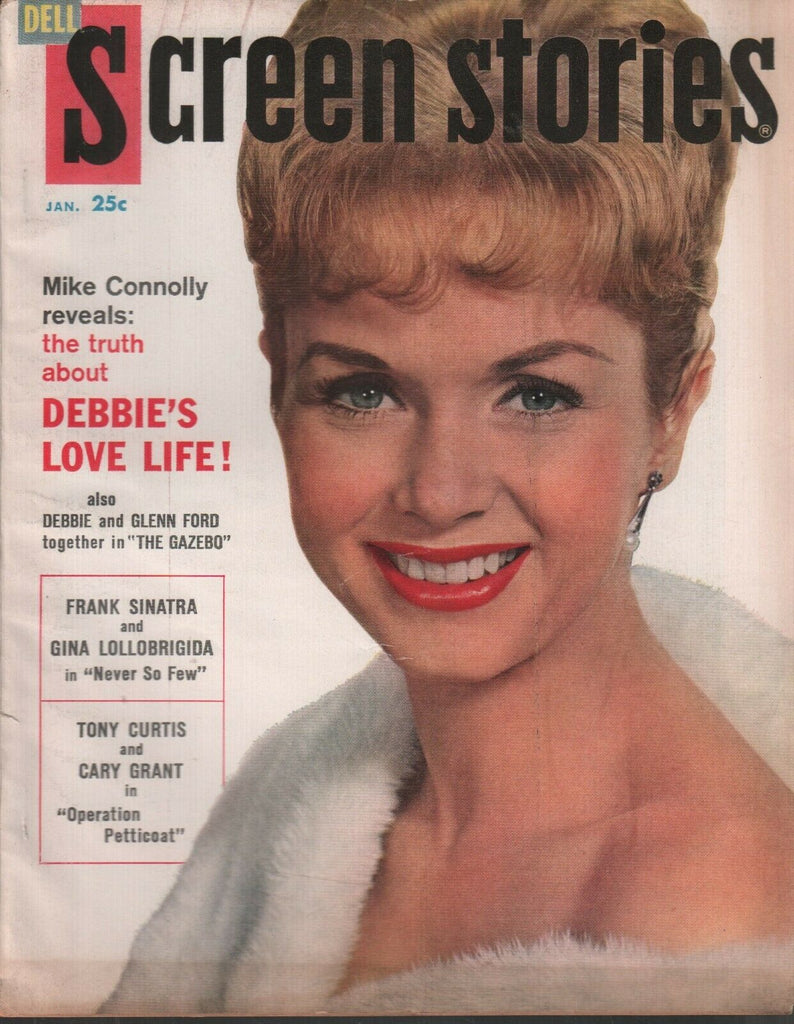 Screen Stories January 1960 Debbie Reynolds Frank Sinatra Cary Grant 110119AME