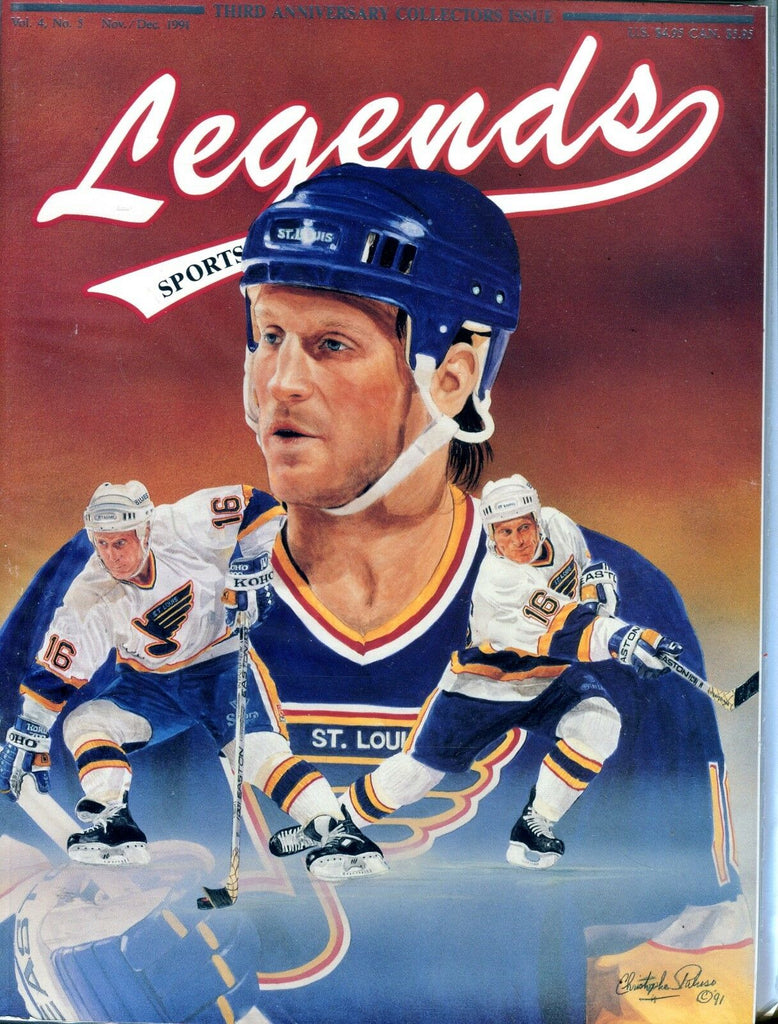 Legends Sports Memorabilia Magazine November-December 1991 Program EX 102416jhe
