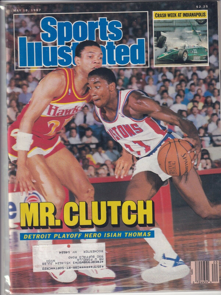 Sports Illustrated Isiah Thomas May 18, 1987 091719nonr