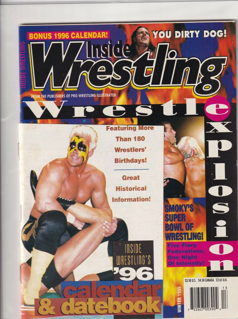 Inside Wrestling Magazine Sting British Bulldog Winter 1995 060319nonr
