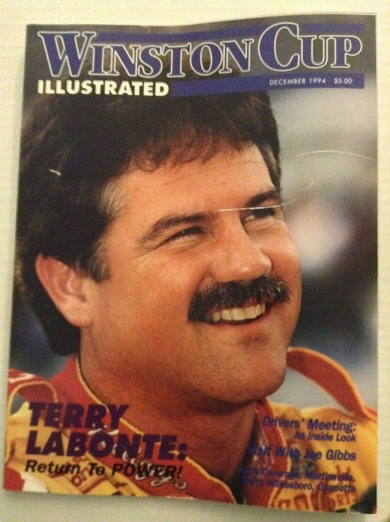 Winston Cup Illustrated Terry Labonte Joe Gibbs December 1994 082819nonrh
