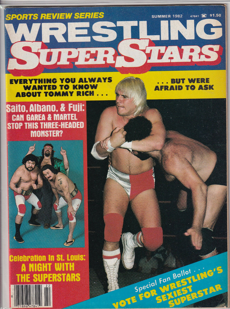 Wrestling Superstars Tommy Rich Saito & Albano Summer 1982 052419nonr