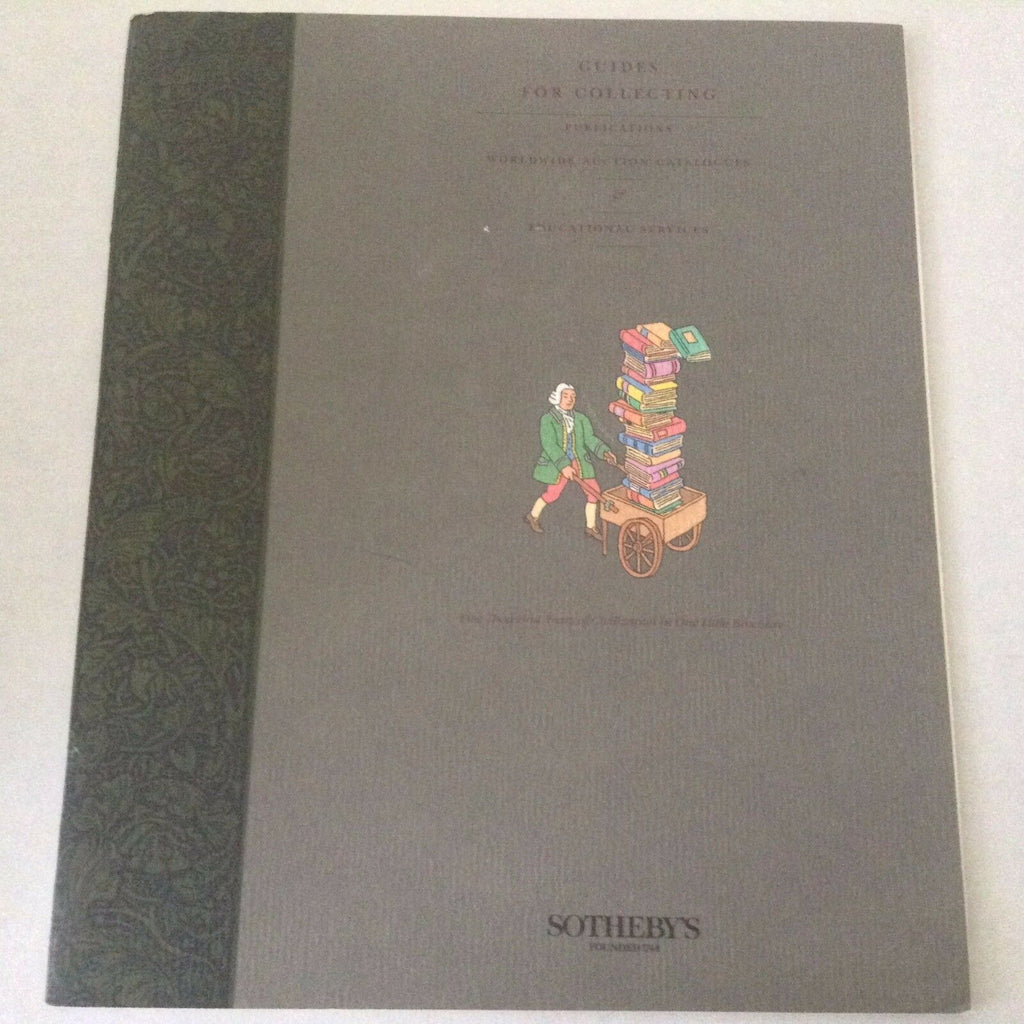 Sotheby's Fine Art Catalog Guide's For Collecting 1989 060917nonrh