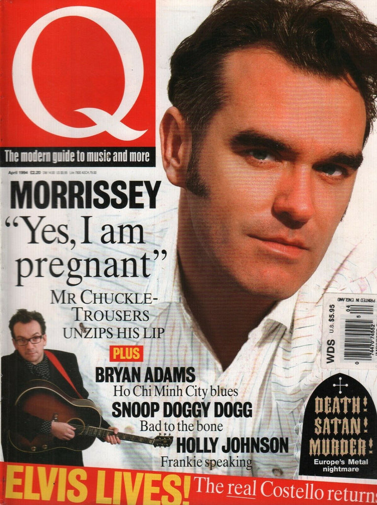 Q UK Music Magazine April 1994 Morrissey Bryan Adfams Snoop Dogg 111319AME