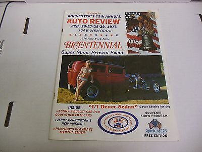 Vintage 1976 Rochester's Annutal Autro Review, Bicentennial Edition 121113ame2