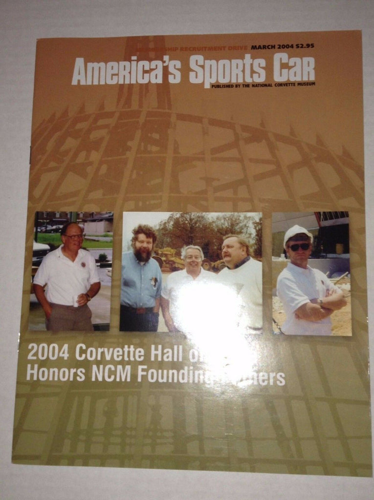 America's Sports Cars Magazine 2004 Corvette Hall Of Fame March 2004 022317NONRH