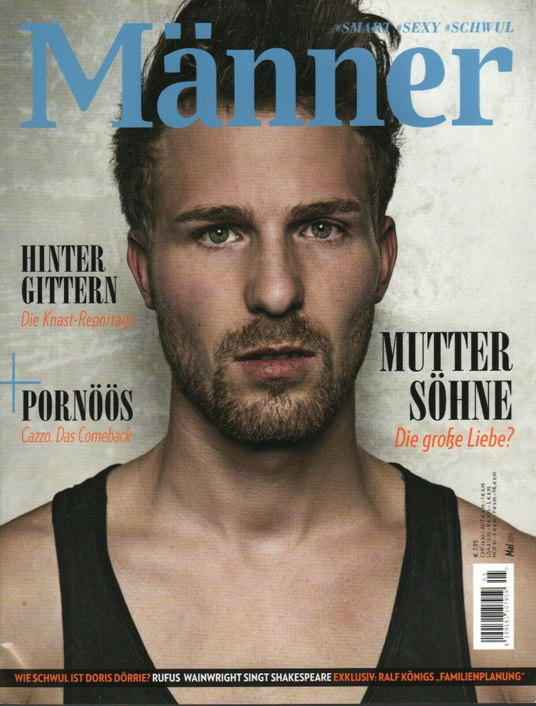 Manner German Gay Interest Magazine May 2016 Hinter Gittern 030420AME