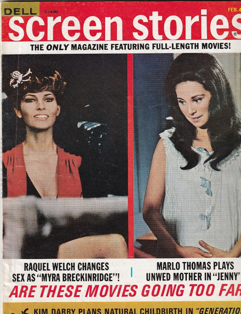 Screen Stories Raquel Welch Myra Breckinridge February 1970 070219nonr