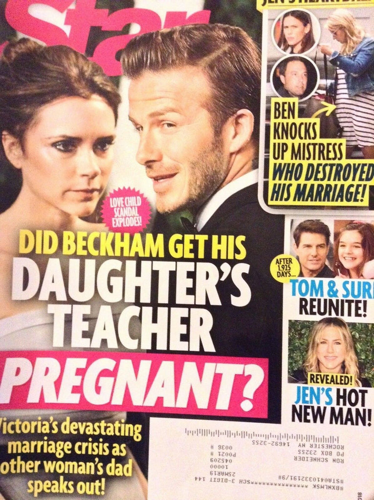 Star Magazine David Beckham Story July 9, 2018 121118nonrh