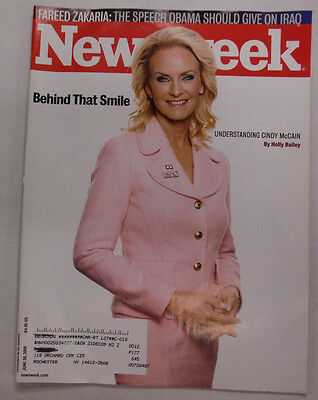 Newsweek Magazine Cindy McCain & Fareed Zakaria June 2008 052615R2