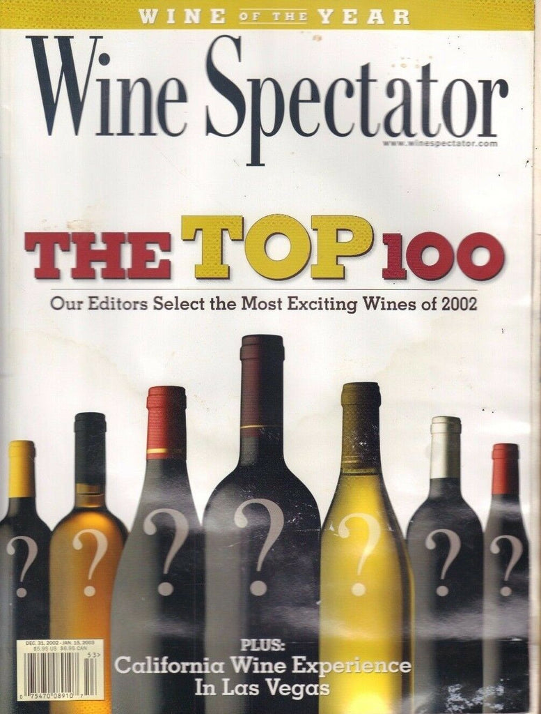 Wine Spectator January 2013 California Wine 101416DBE